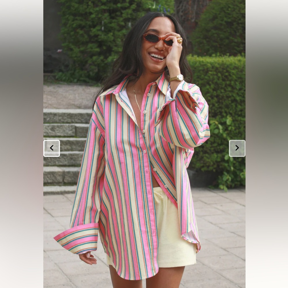 Djerf Avenue x Frankie’s Breezy Classic shirt NWT
